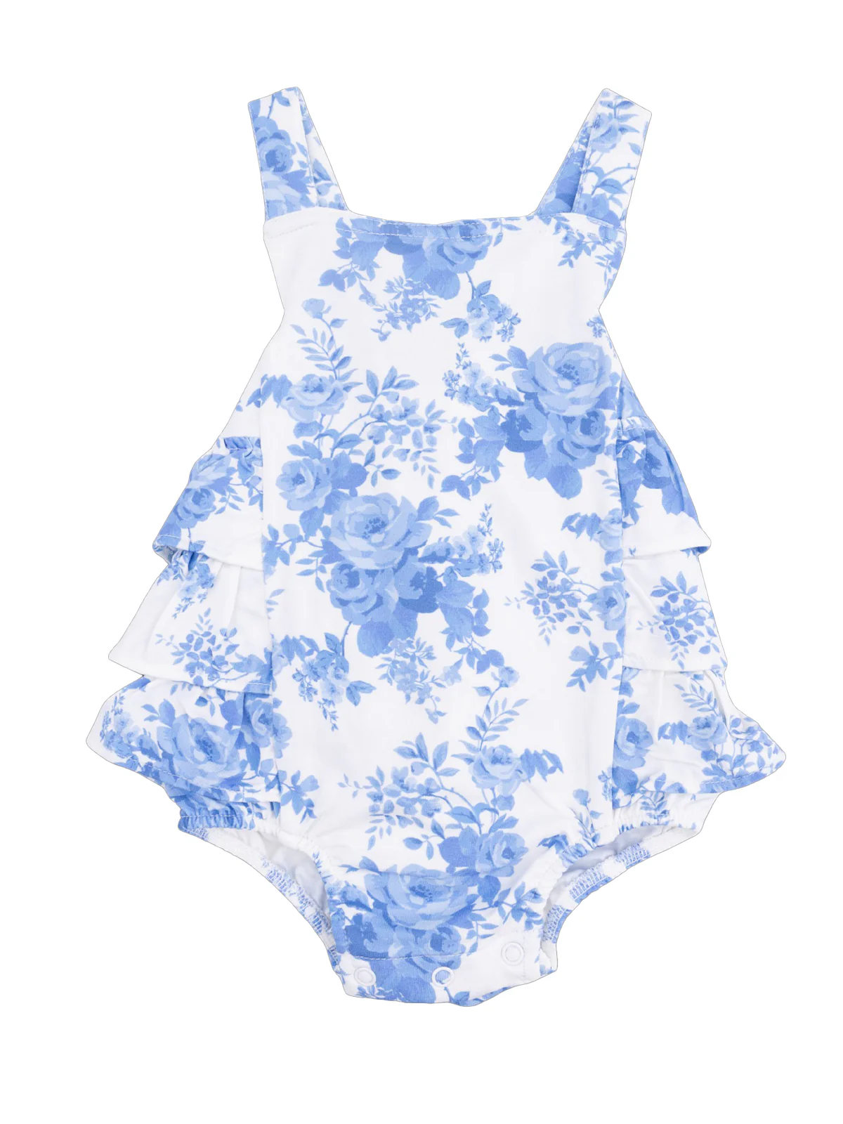 Ruffle Sunsuit, Dream Cottage Floral