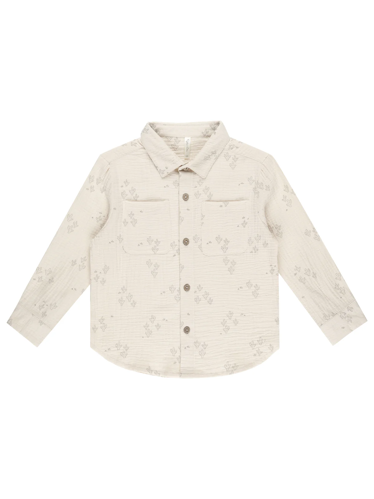 Rylee & Cru Collared Long Sleeve Shirt, Saguaro - Image 2