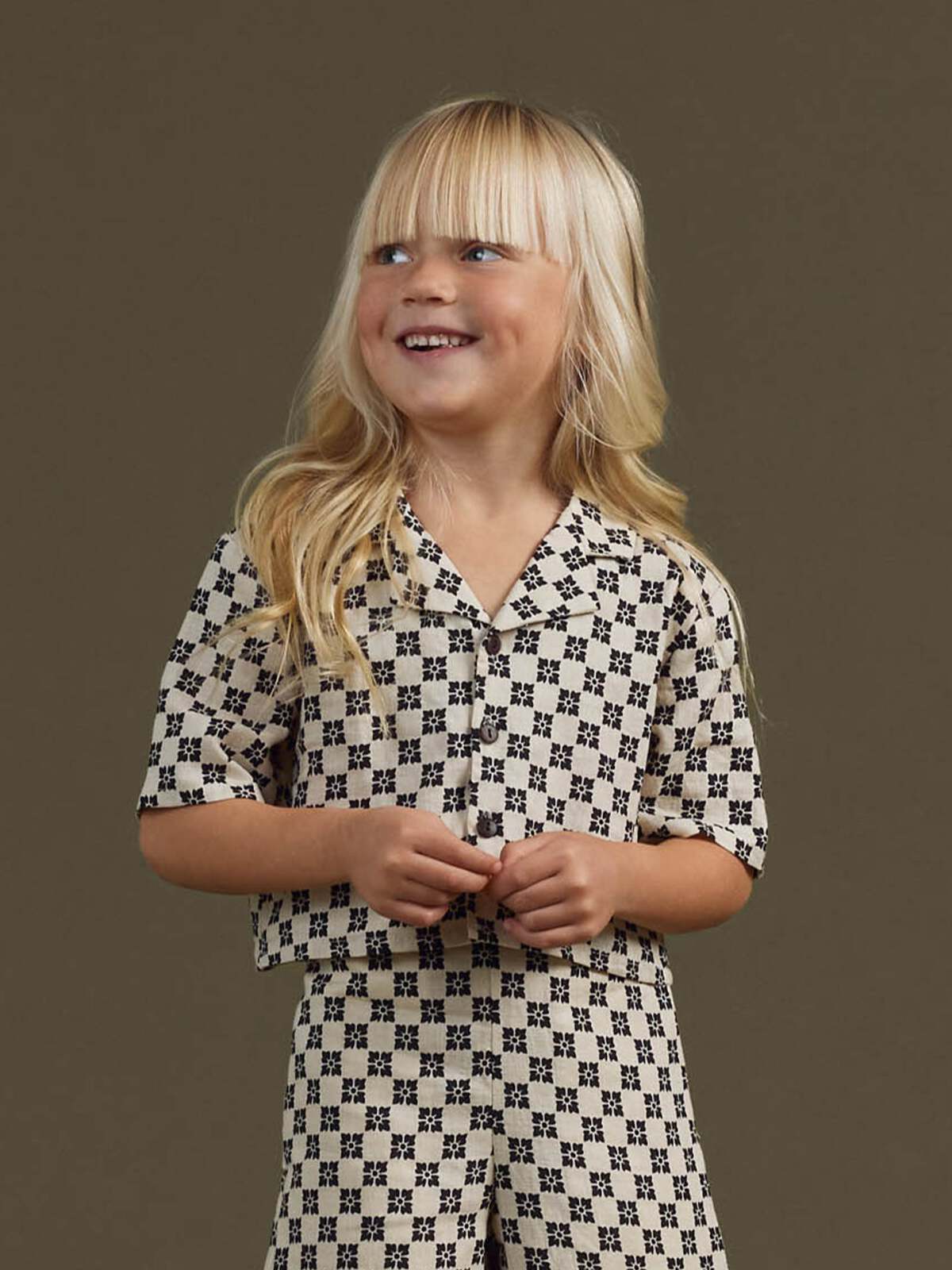 Rylee & Cru Miley Top, Flower Check - Image 6