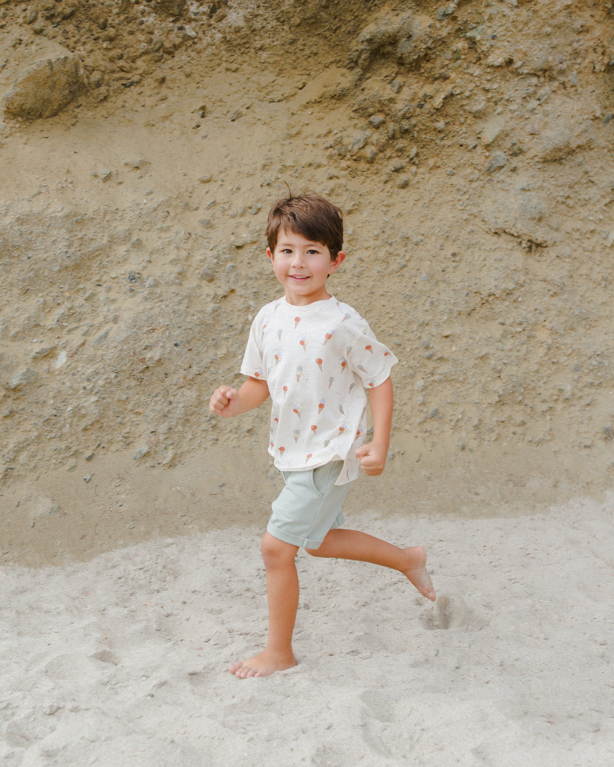 Rylee & Cru Raw Edge Tee, Gelato - Image 9
