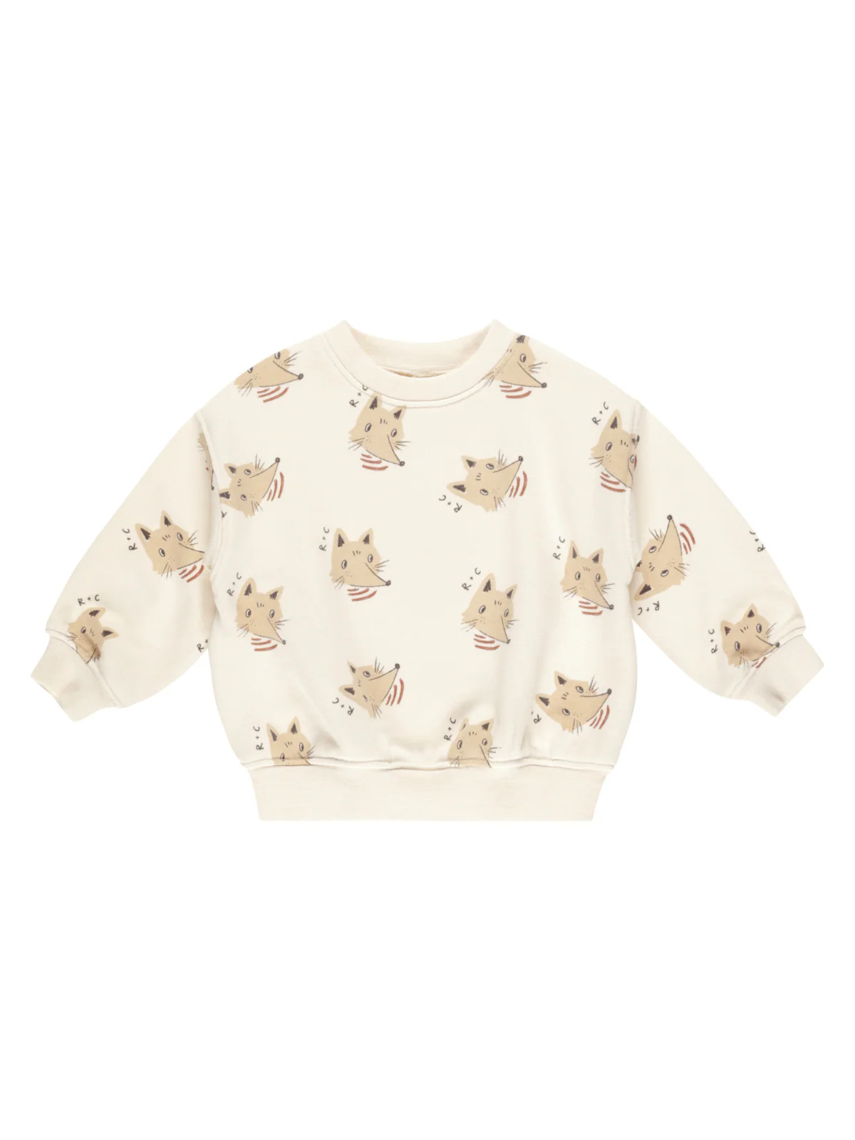 Rylee & Cru Relaxed Sweatshirt, Coyote - Image 2