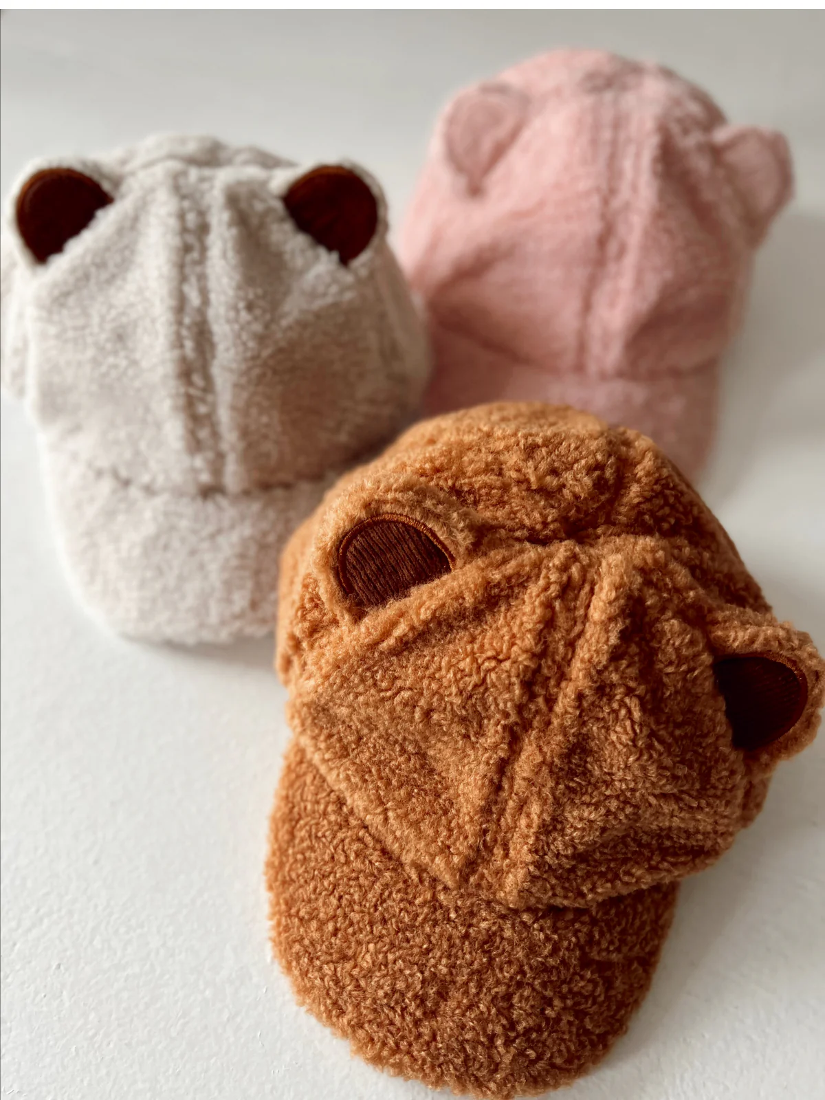 Sherpa Bear Hat, Teddy - Image 6
