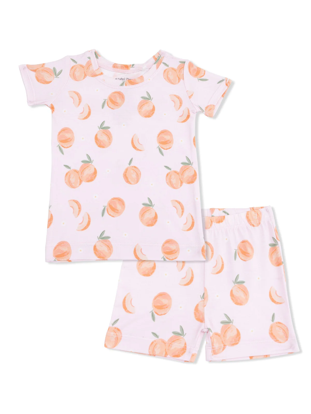 Short Loungewear Set, Sweet Peach