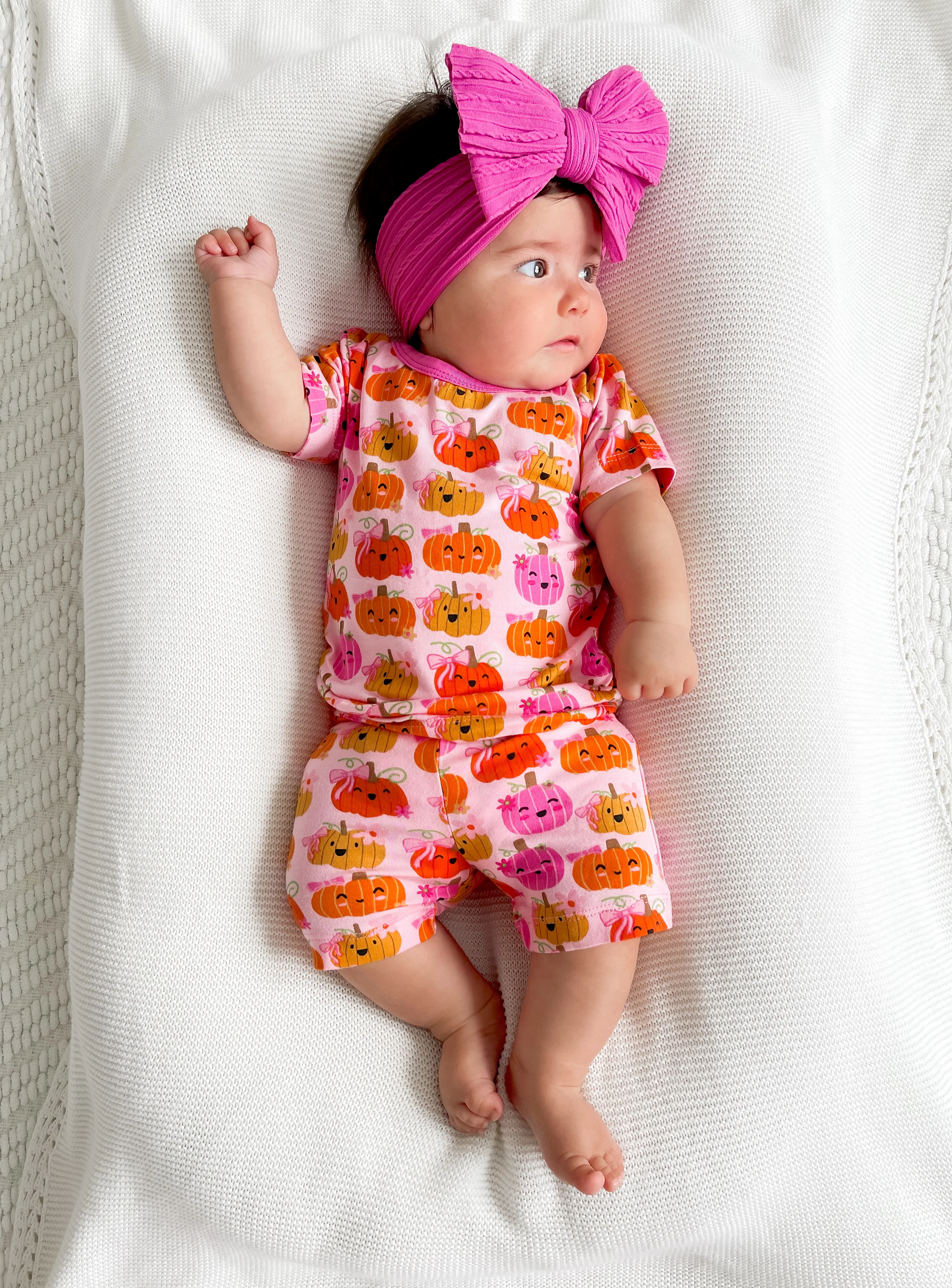 Short Sleeve 2-Piece Set, Pumpkin Girlies - Image 7