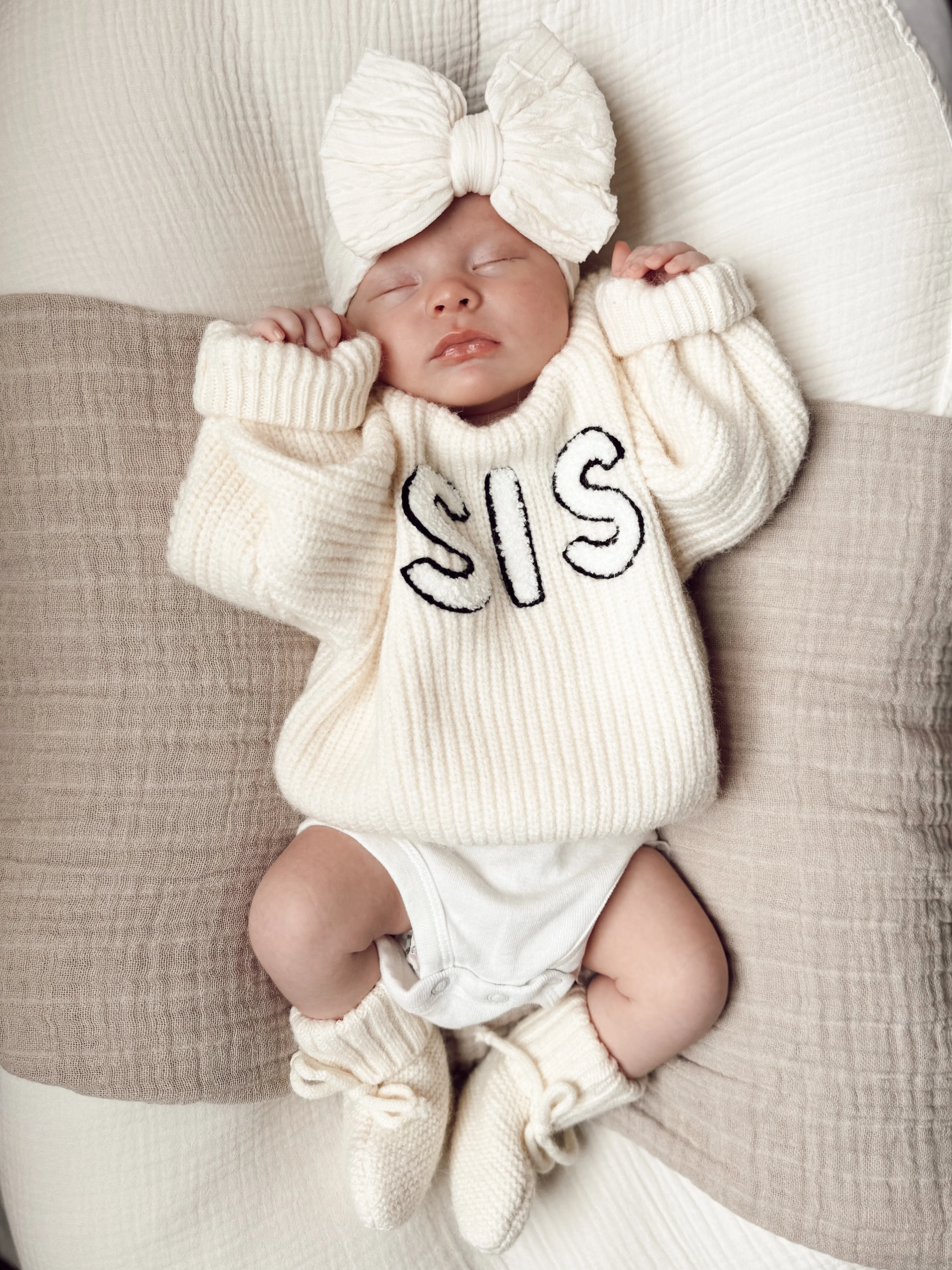 Sis Knit Sweater, Ivory - Image 3