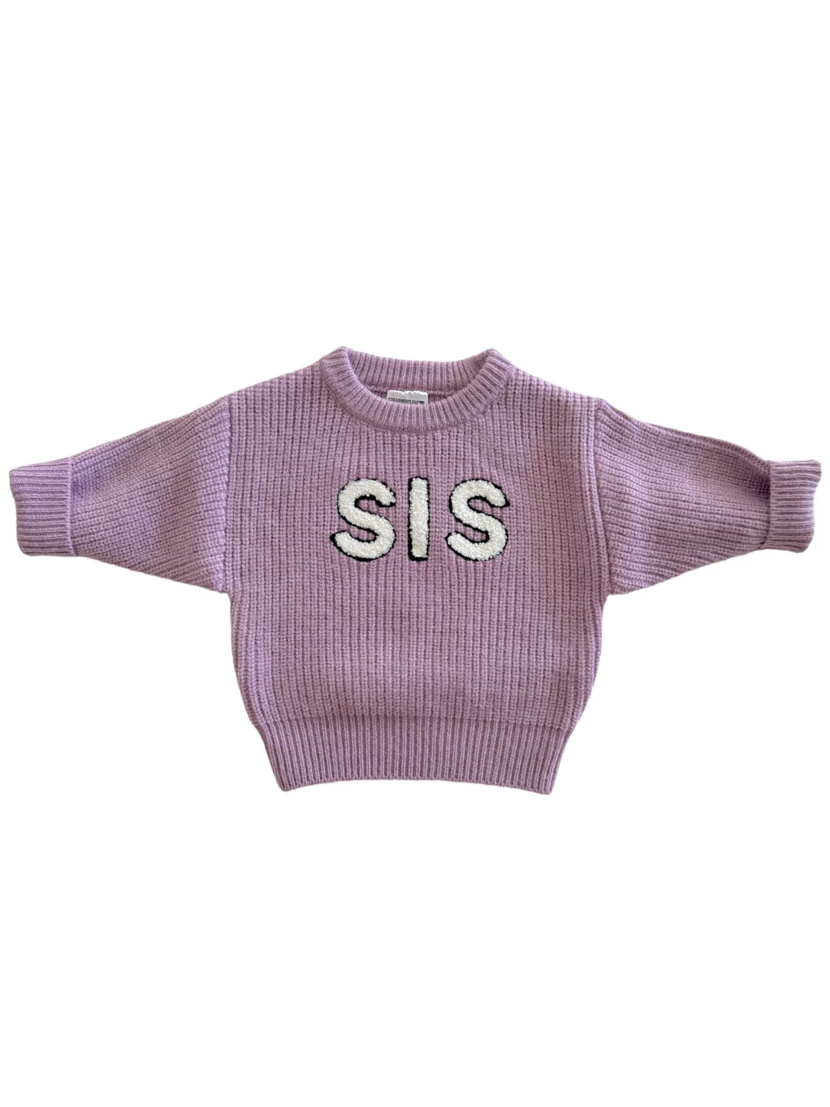 Sis Knit Sweater, Lavender - Image 2