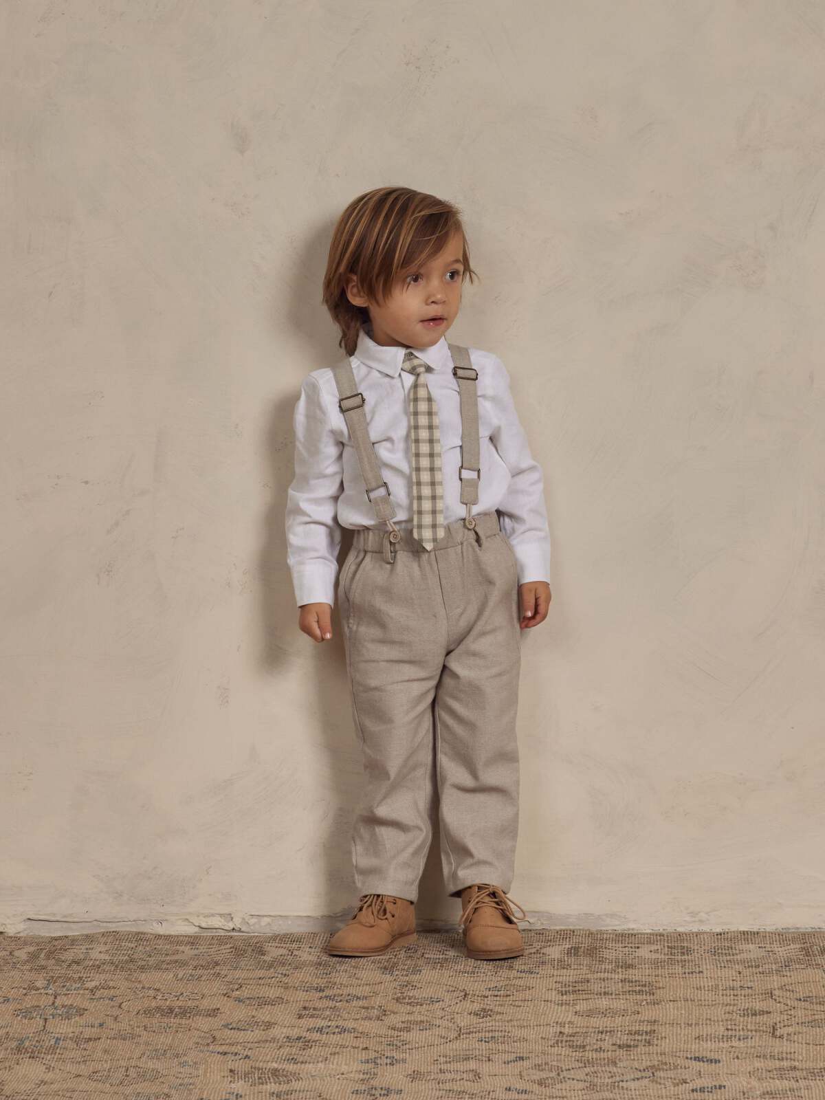 Skinny Tie, Autumn Plaid - Image 5