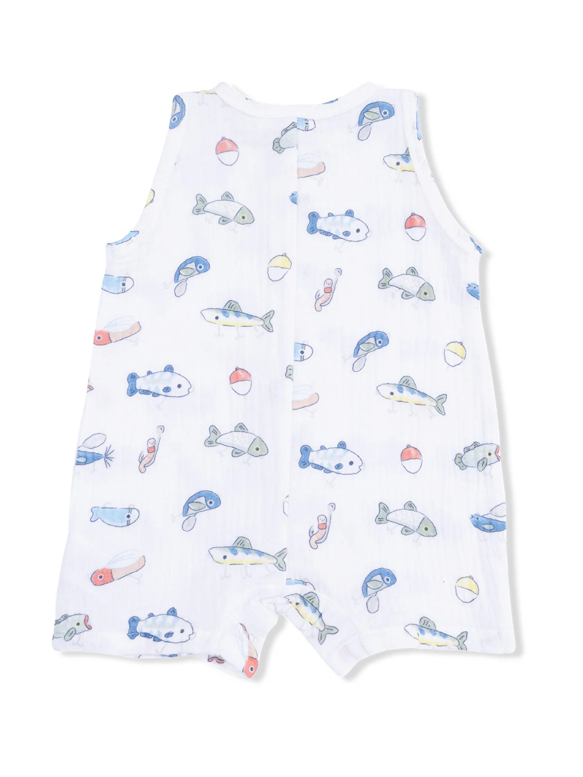 Sleeveless Shortie Romper, Fishing Lures - Image 3