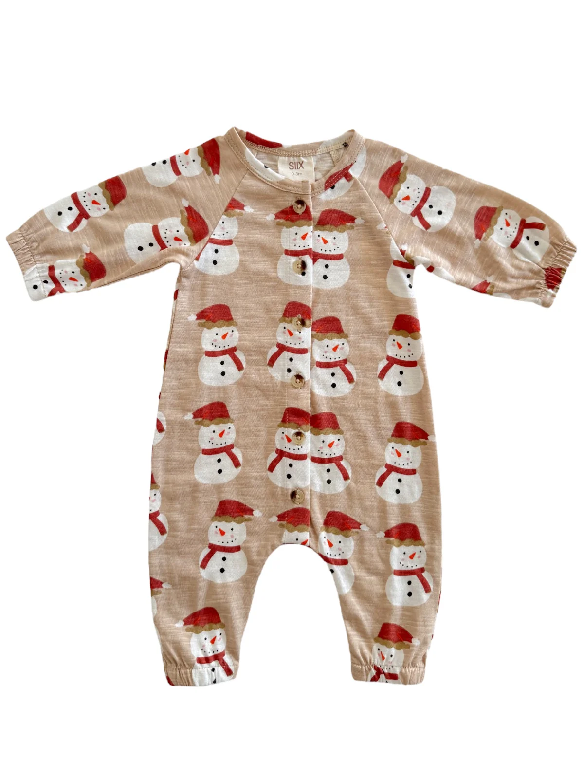 Snowman / Organic Long Sleeve Bay Jumpsuit - Image 2