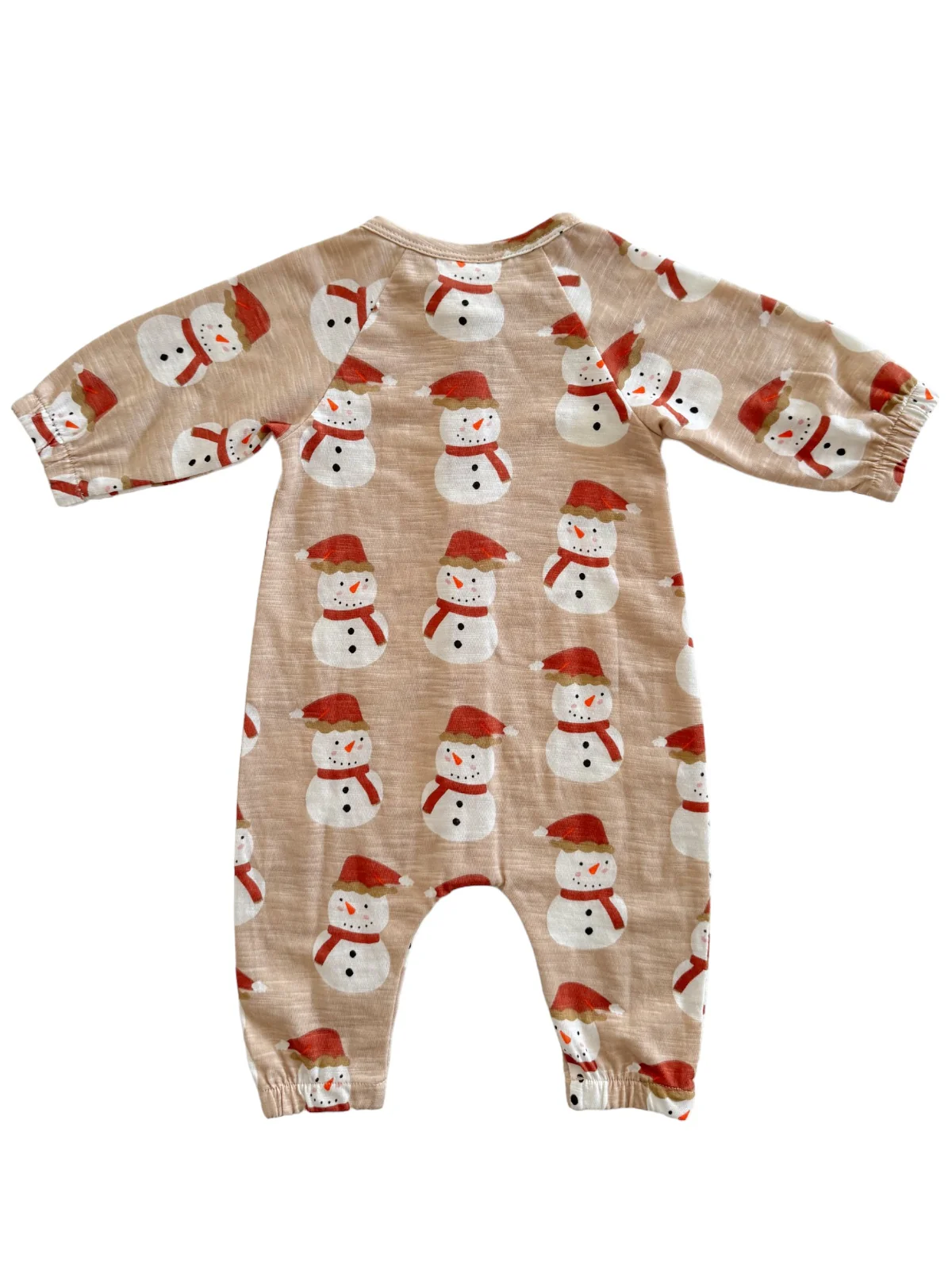 Snowman / Organic Long Sleeve Bay Jumpsuit - Image 3