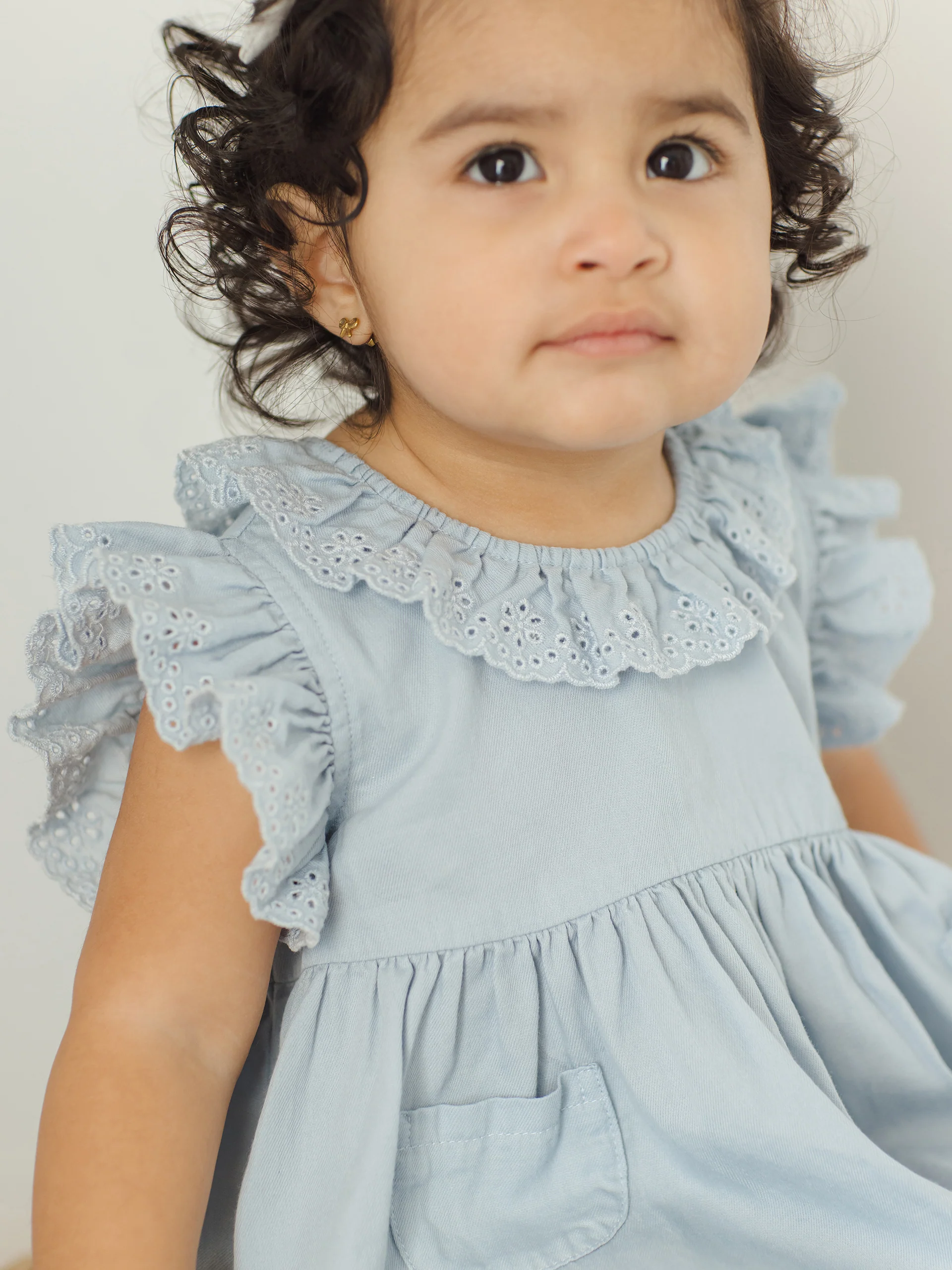 Sophie Dress, Chambray - Image 6