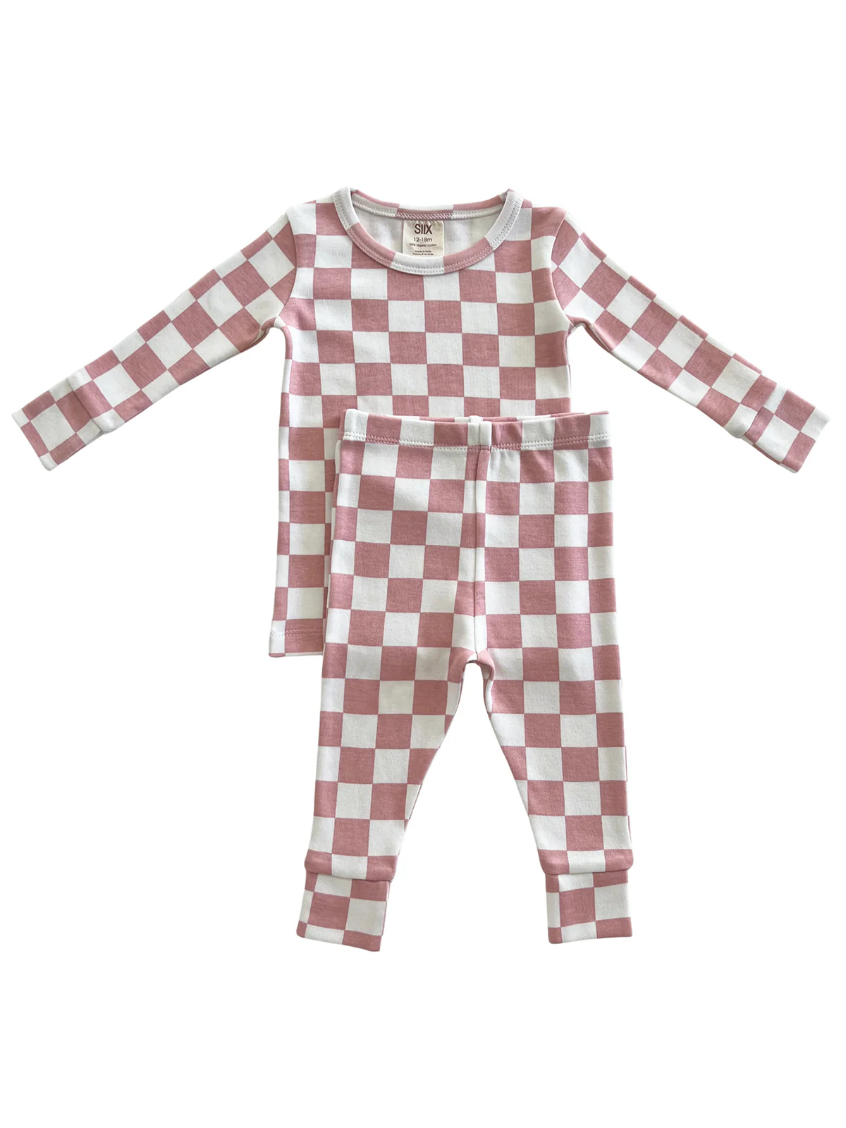 Strawberry Shortcake Checkerboard / Organic 2-Piece Set - Image 5