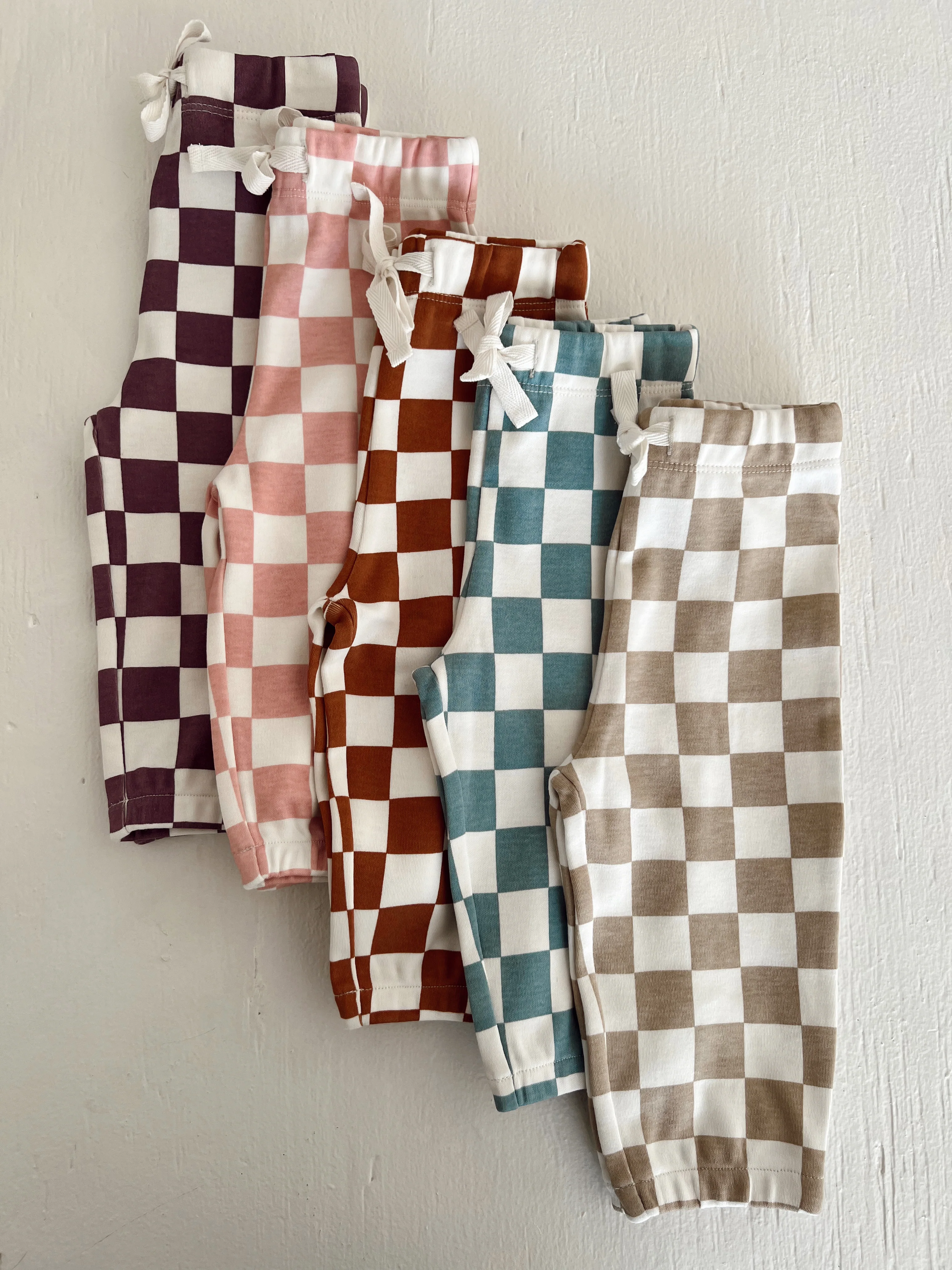Strawberry Shortcake Checkerboard / Organic Mode Top + Pant Set - Image 6