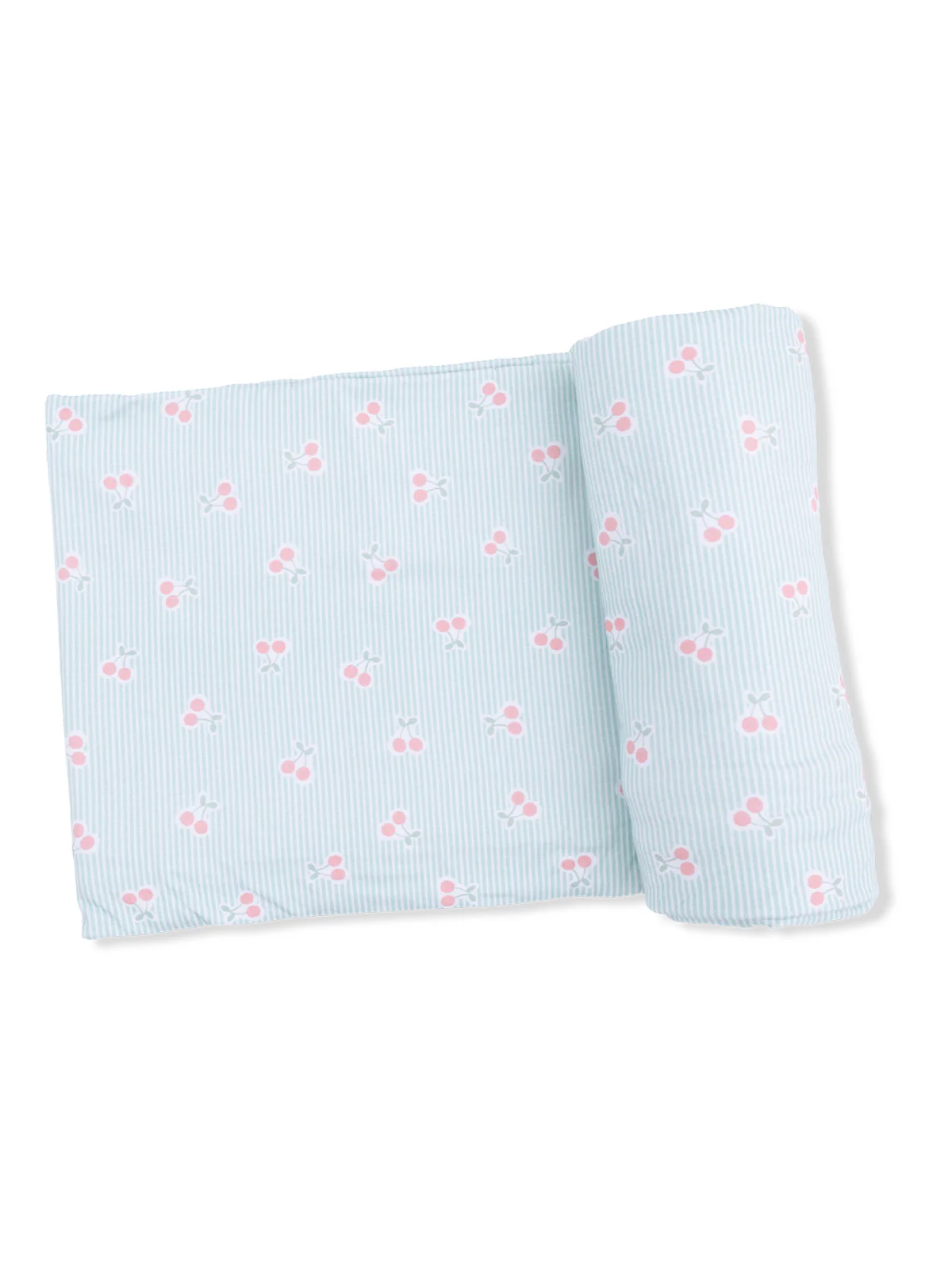 Stretch Swaddle, Tiny Cherry Stripe