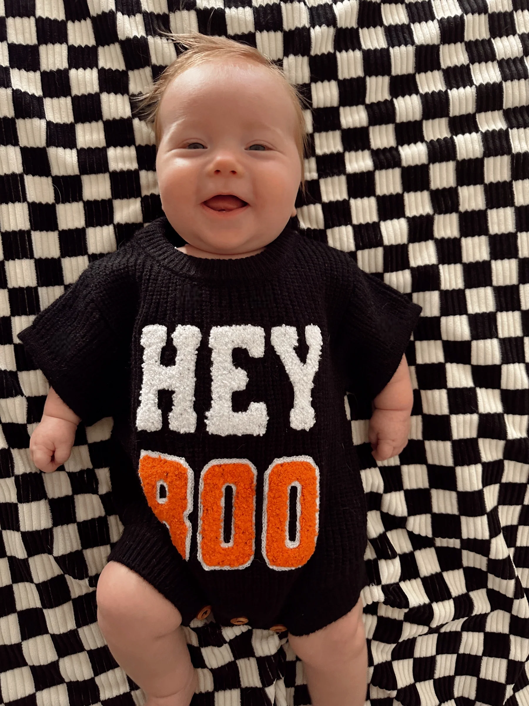 Sweater Romper, Hey Boo