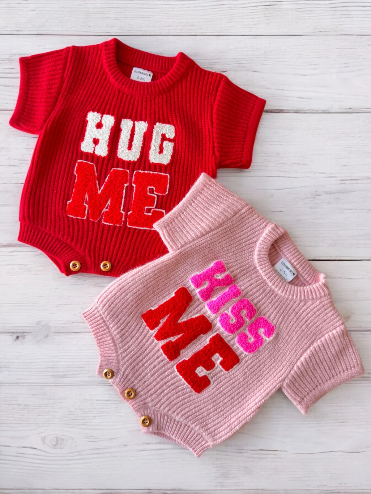 Sweater Romper, Kiss Me - Image 5