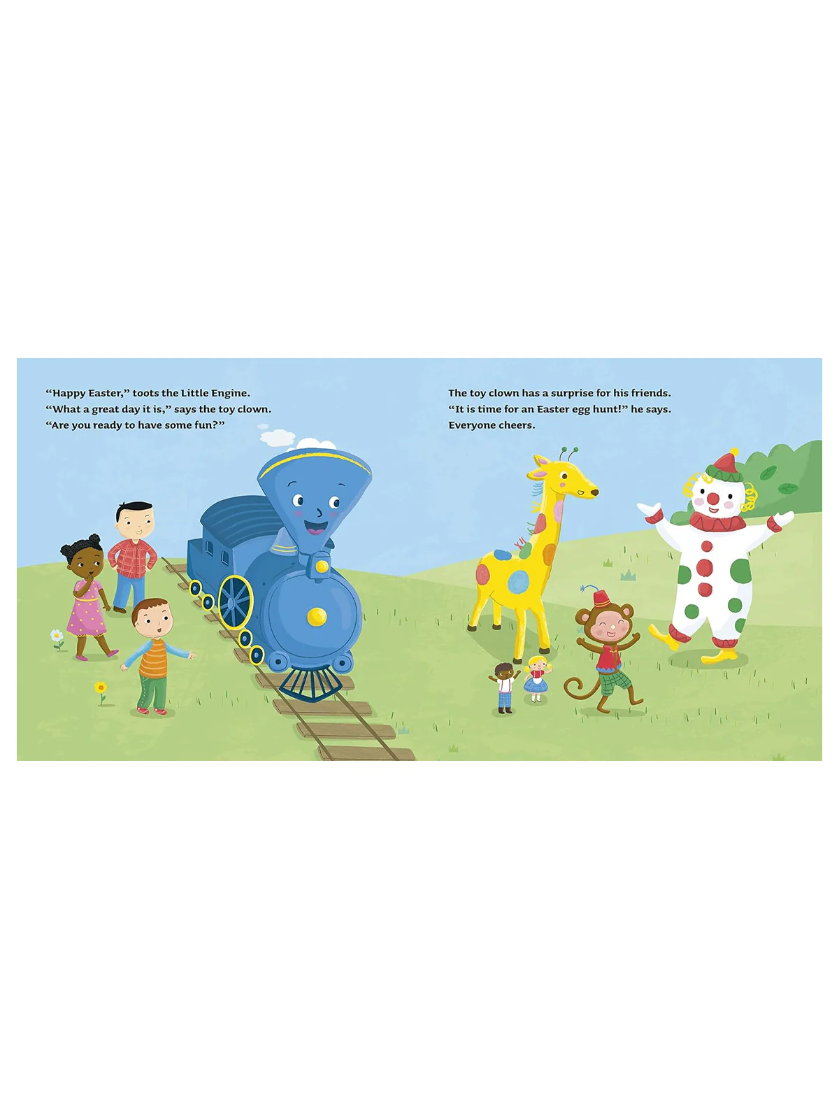 The Little Engine's Easter Egg Hunt Board Book - Image 2