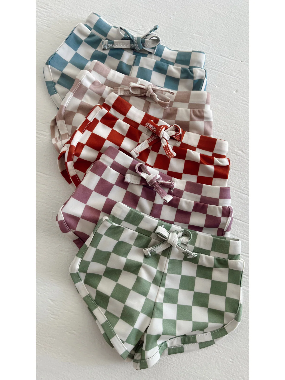 Tiramisu Checkerboard / Laguna Swim Short / UPF 50+ - Image 4