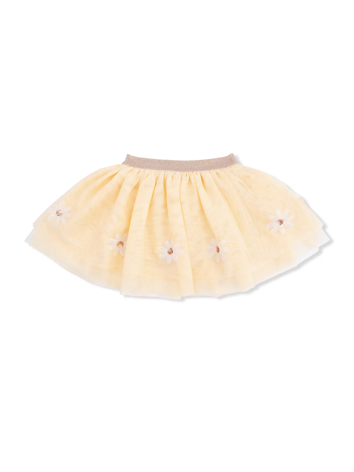 Tutu Skirt with Bike Shorts, Daisy
