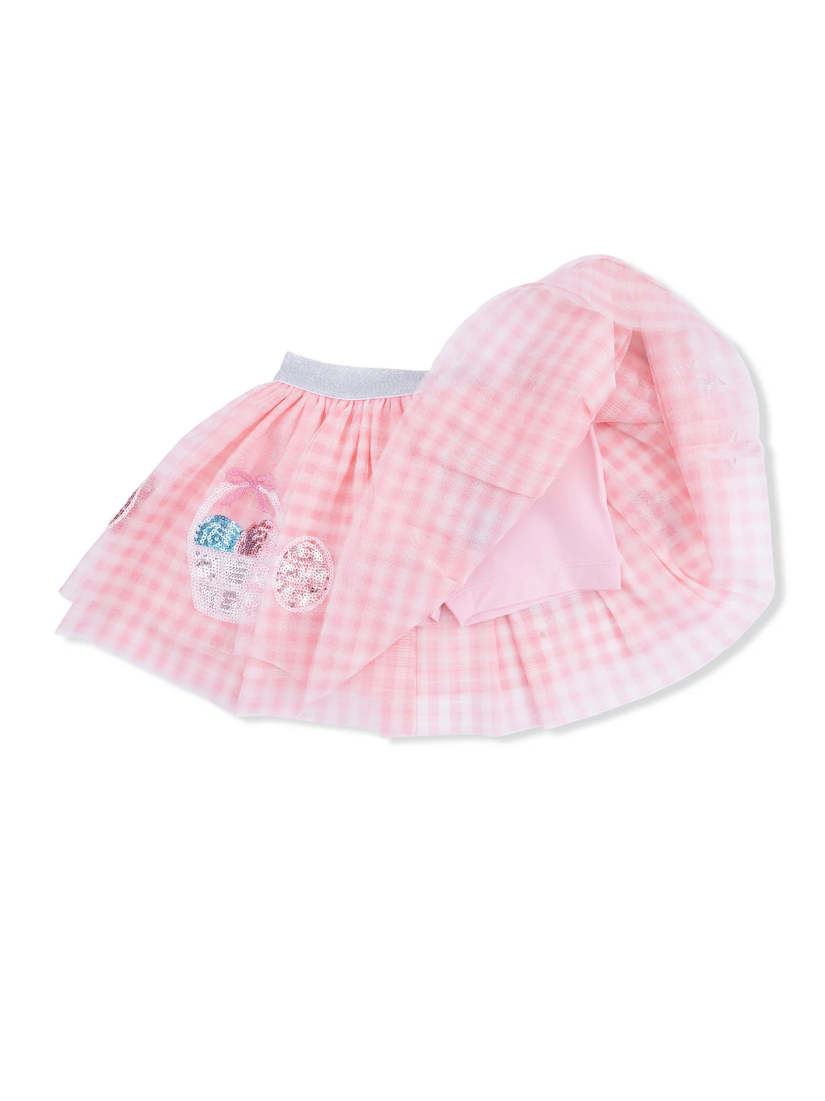 Tutu Skirt with Bike Shorts, Easter - Image 4