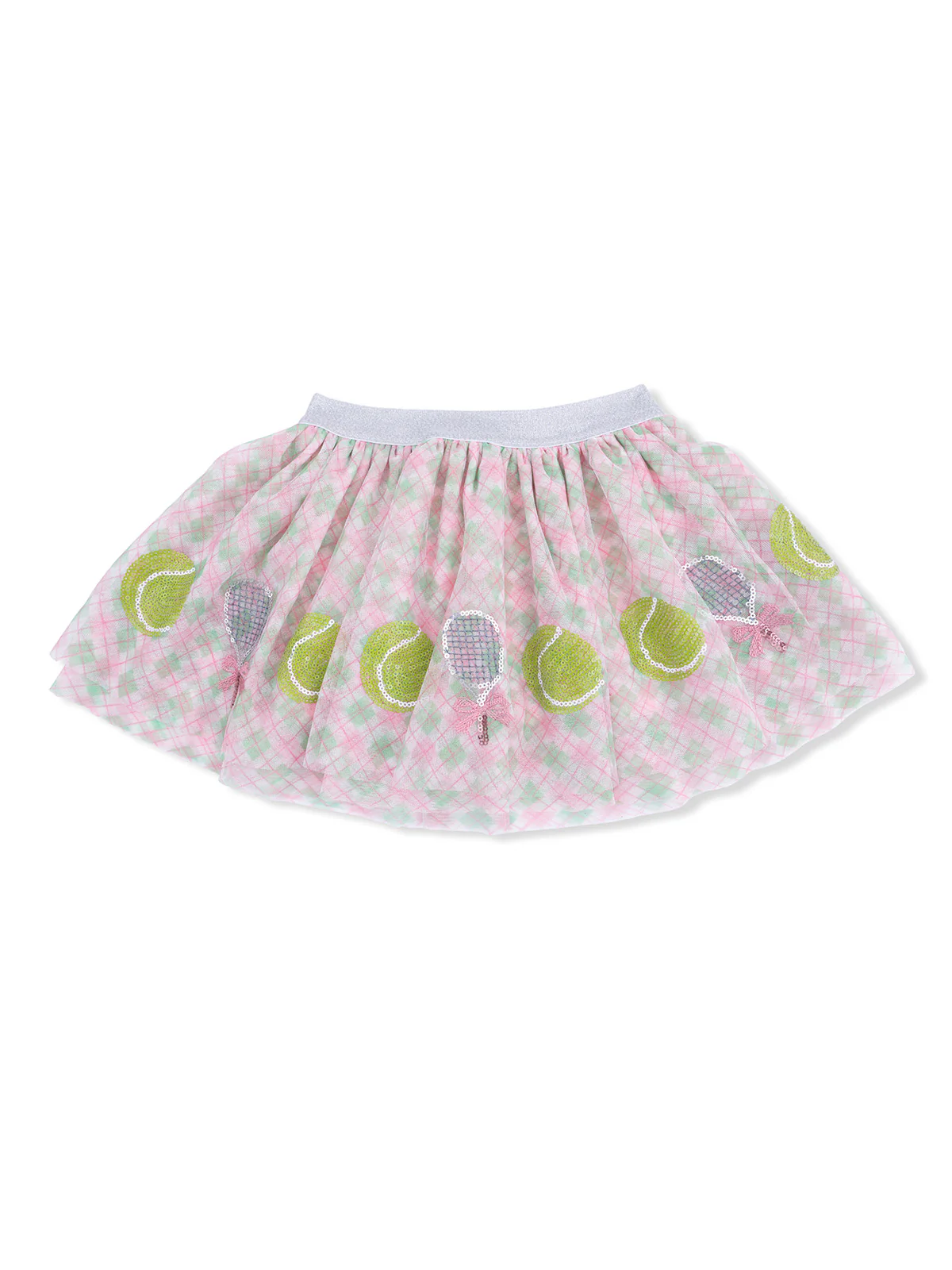 Tutu Skirt with Bike Shorts, Pretty Tennis