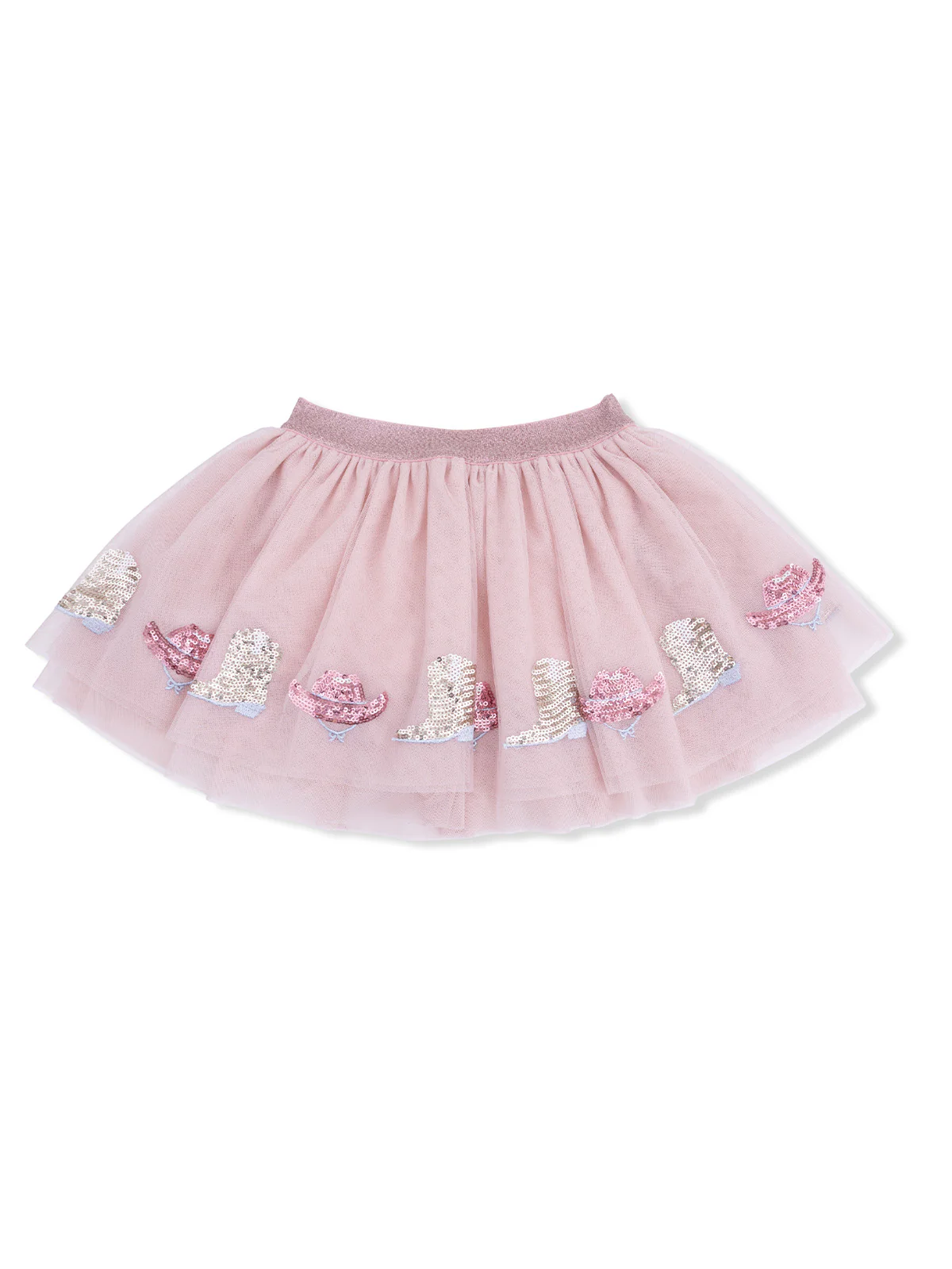 Tutu Skirt with Bike Shorts, Yee Haw Cowgirl