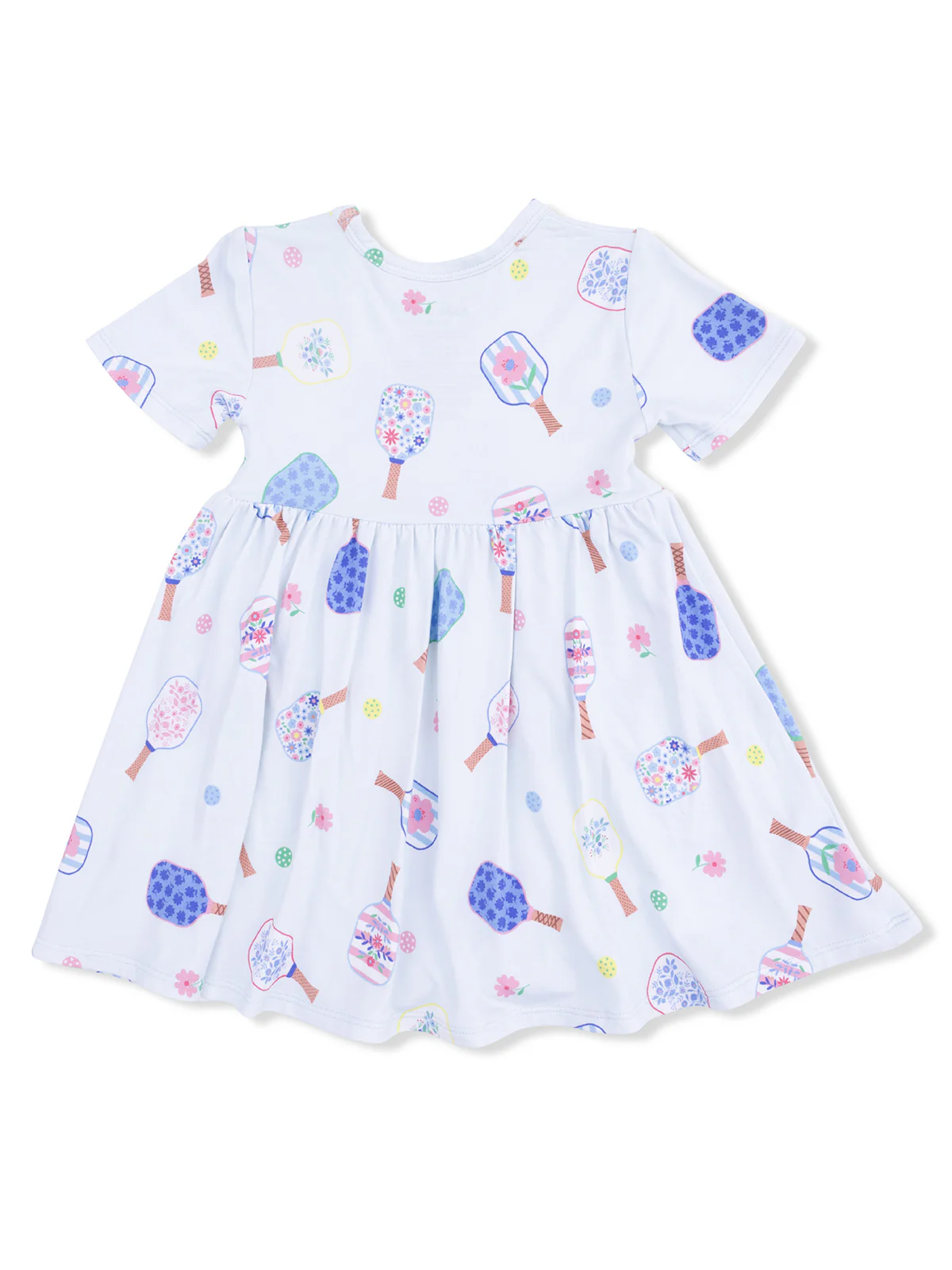 Twirly Dress & Cartwheel Short Set, Floral Pickleball - Image 2