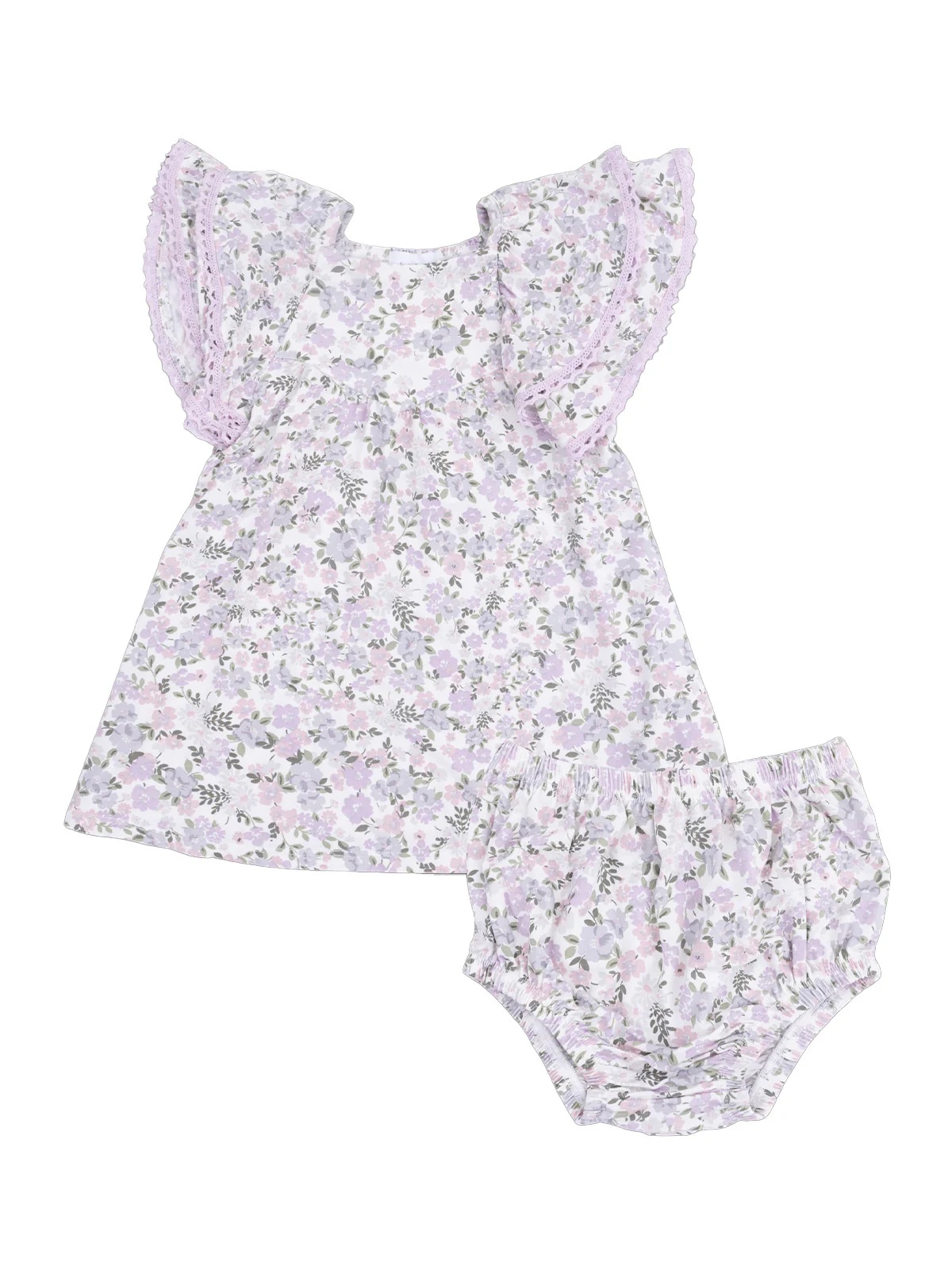 V-Neck Dress and Bloomer, Shannon Floral