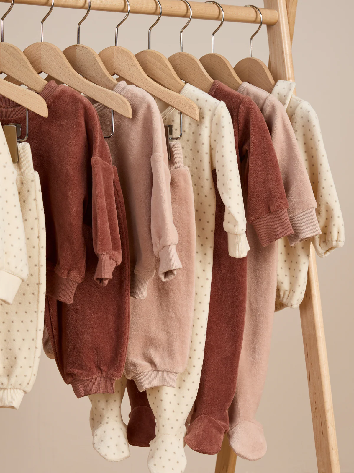 Velour Relaxed Sweatpant, Blush - Image 4