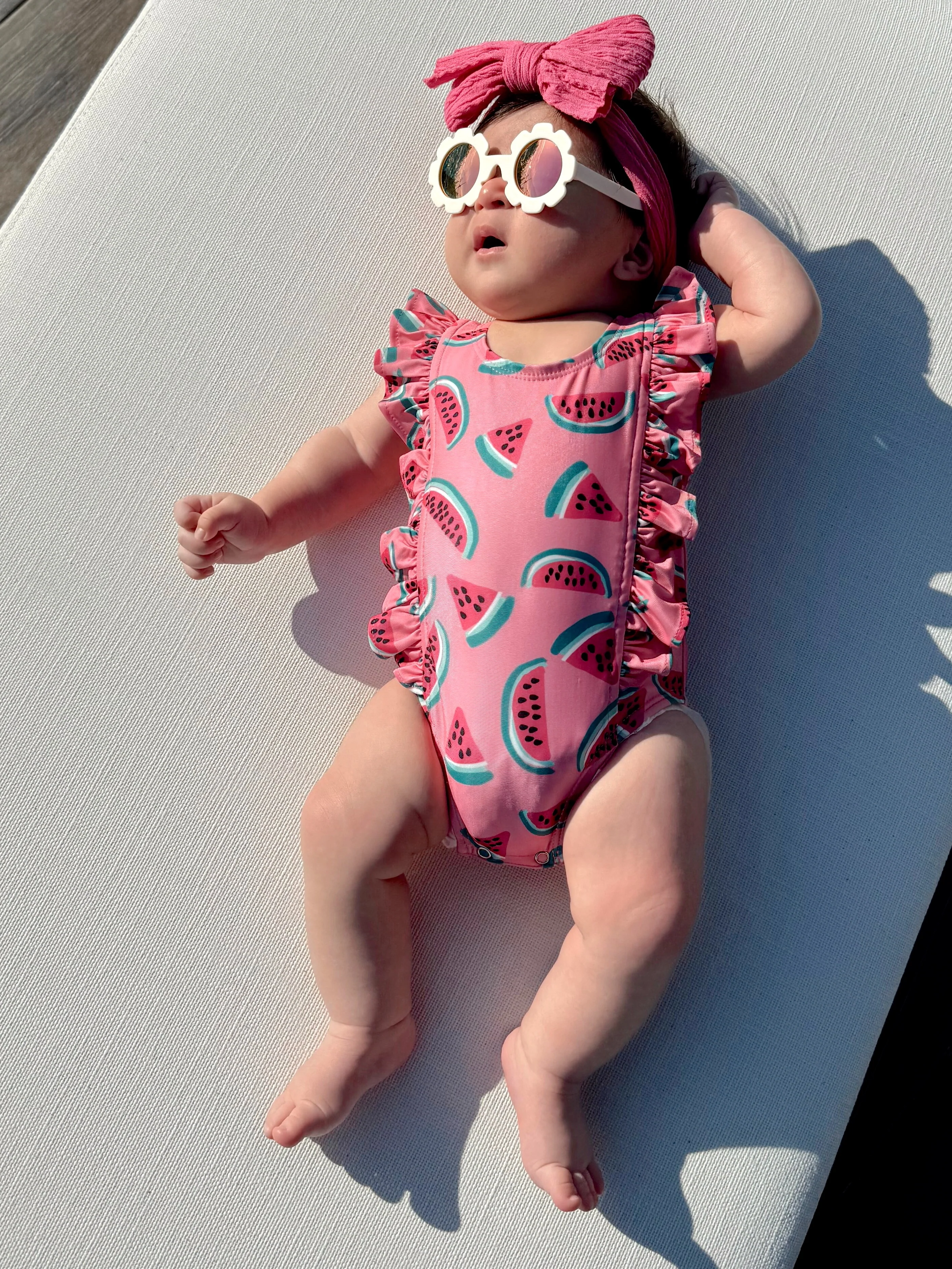 Watermelon / Monaco Swimsuit / UPF 50+ - Image 2