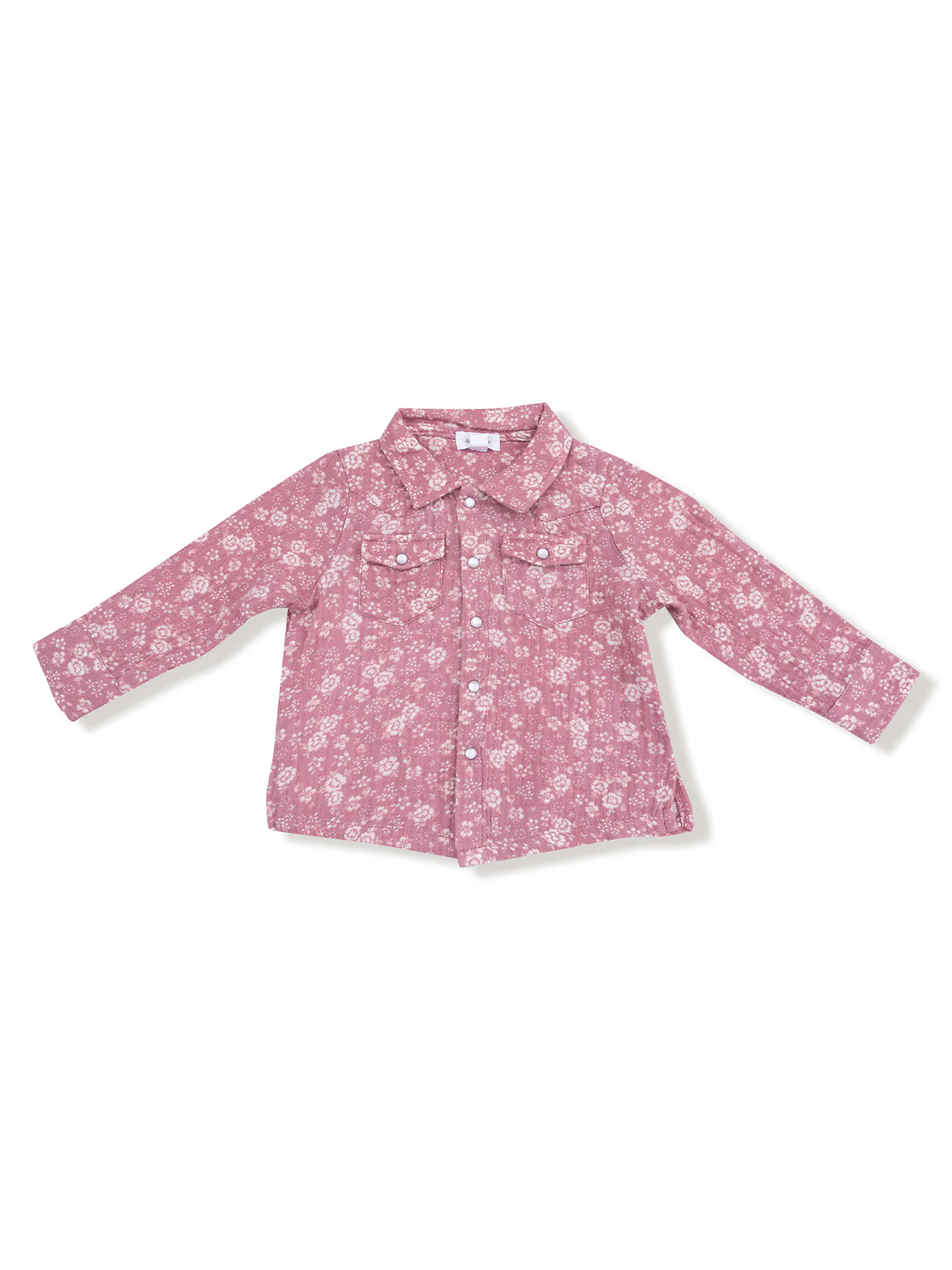 Western Pearl Snap Shirt, Bandana Floral