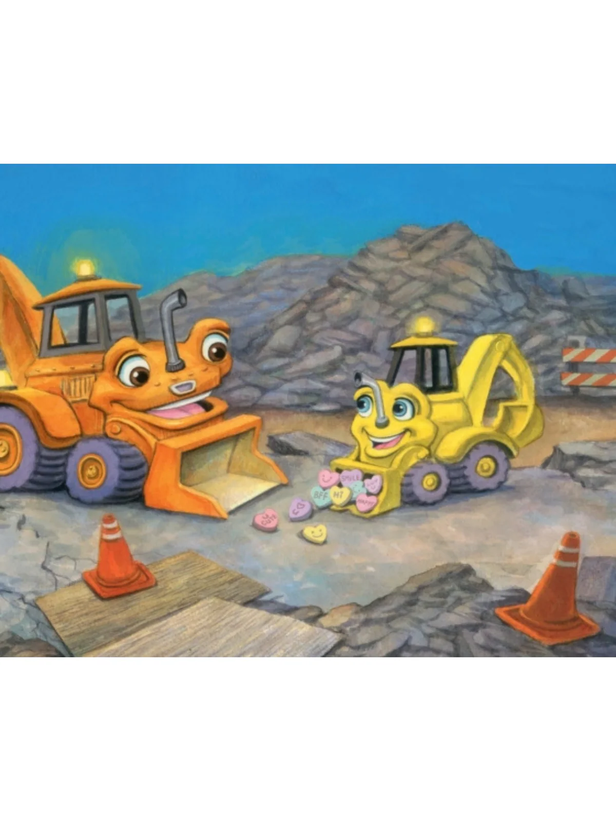 Where Do Diggers Say I Love You? Board Book - Image 3