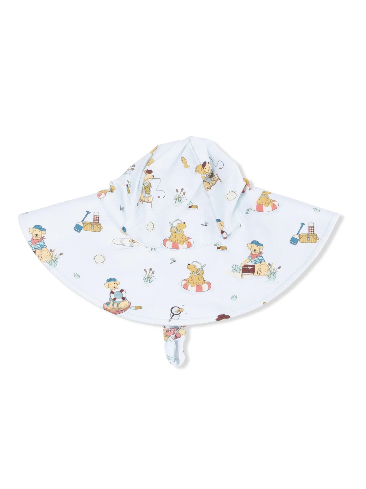 Wide Brim Sunhat, Lake Buddy Dogs