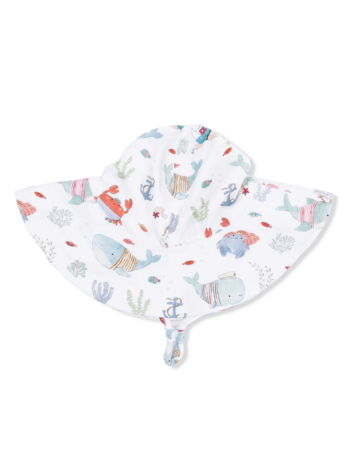 Wide Brim Sunhat, Sailor Sea Creatures